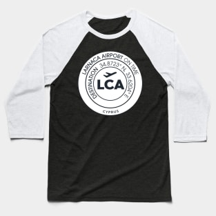 Airport code LCA Larnaca Baseball T-Shirt